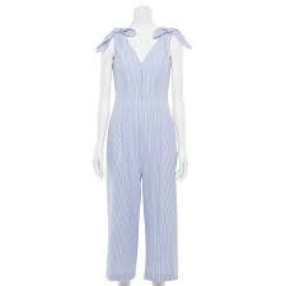 Elle Striped Jumpsuit - Picture 4 of 5